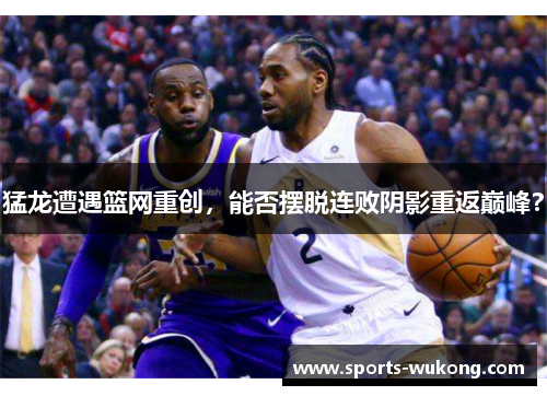 猛龙遭遇篮网重创，能否摆脱连败阴影重返巅峰？